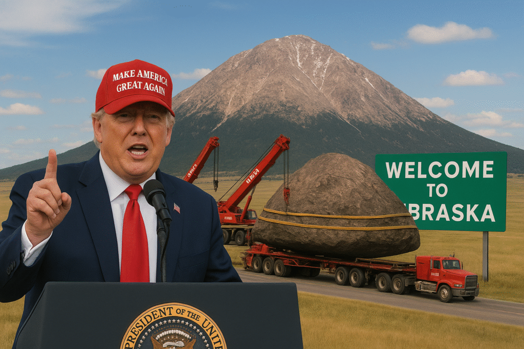 Trump Announces Pikes Peak Moving from Colorado to Nebraska