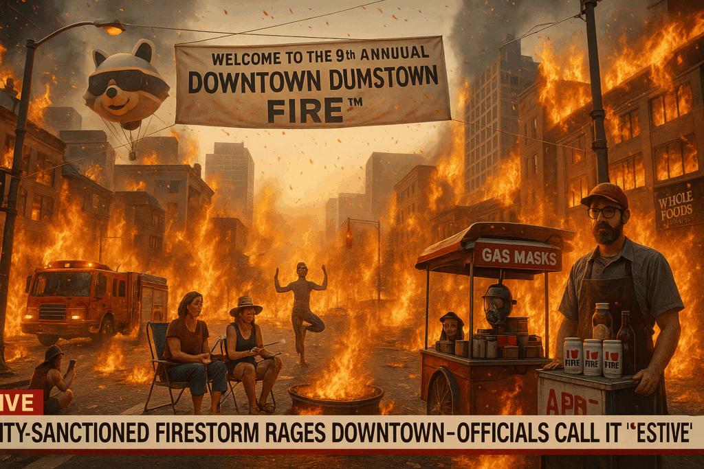 Denver Bans Fireworks, Declares Entire Downtown a City-Sanctioned Dumpster Fire Spectacular